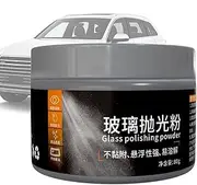 LeoLeoii 3PCS Car Glass Polishing Powder | 80g Car Window Cleaner - Glass Scratch Remover, Powder Detergent for Removing Small Scratches, Easily Restore Glass Clarity
