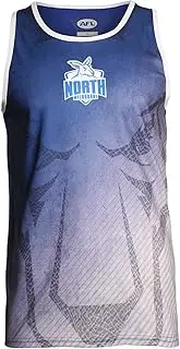 [playcorp] North Melbourne Kangaroos AFL Footy Mens Adults Premium Training Singlet Size S