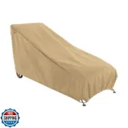 Classic Accessories Terrazzo Water-Resistant 86 Inch Patio Chaise Lounge Chai