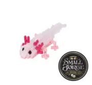Nanoblock Axolotl, Animals Series - NBC-387, Level 2, 130 Pieces, NEW