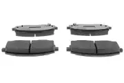 ACKOJA Disc Brake Pad Set for HYUNDAI i10 I (PA) 2008-2013 A52-0141