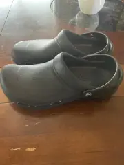 Crocs Unisex Bistro Slip Resistant Work Clog CD4 Black - Used 1 Time US:M10/W12