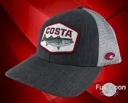 New Costa Del Mar Sail Topo Mens Trucker Snapback Cap Hat