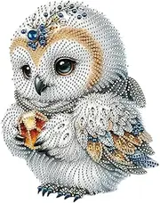 Bird Gem Art Kits For Adults, Crystal Hand-Made 5D Gem Art, Rhinestone Dots Full Drill, Jewelry Art Crafts Embroidery, Gem Painting Kits For Adults, Craft Projects, Bird Diamond Art Kits