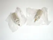 WORKMAN AMP-TEF-G 2X SILVER PL-259 ANTENNA COAX PLUG CONNECTORS GOLD CENTER PIN