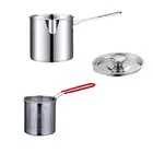 Deep Fryer with Frying Basket Multi-Function Small Pot for Kitchen Use4997