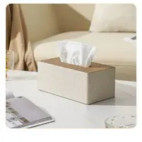 在飛比找樂天市場購物網優惠-多功能面紙盒皮革家用客廳辦公紙巾盒餐廳酒店面紙盒抽取式面紙盒
