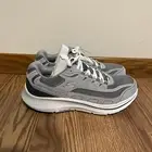 Skechers Men 13 Gray Goga Mat Go Run Consistent 2.0 D’Lites Jogger Sneakers NWB