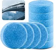 10-Pack Effervescent Windshield Washer Tablets - Multifunctional Glass Cleaner for Car Windshields, Windows & More, Space-Saving, Eco-Friendly Cleaning Tablets