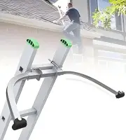 Extension Ladder Stabilizer for Roof Gutter, 450 Lbs Weight Rating, Ladder Accs