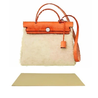 Base Shaper Bag Insert Saver for HERMES Herbag 31 Zip Bag