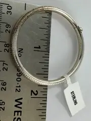 Lovely Sterling Silver Baby Bangle Bracelet - New with Tag