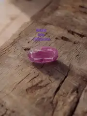 1.120 Carat Natural Ruby Faceted Loose Gemstone from Kashmir Valley Pakistan