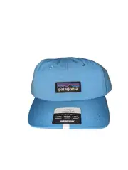 Patagonia Men's Lago Blue One Size P-6 Label Trad Cap Low Hat New With Tags NWT