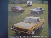 AMC 73 NOS book AMX Gremlin Hornet Javelin Matador Pierre Cardin Gucci Levis