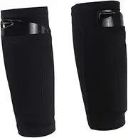 JUMPLAWN Shin Guard Socks Field Hockey Socks Over Shin Guards Shin Guards with Calf Sleeves High Elastic Sleeves with Shin Guards Shin Guards Sleeves Shin Pads Soccer Shin Guards