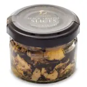 TruffleHunter - Black Truffle Slices - Preserved Truffles in Extra Virgin Oli...