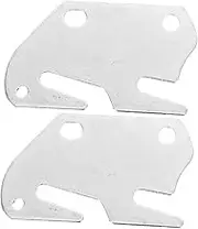 Solid Iron Bed Hardware Set 3 Hole Design Bed Rail Hinge Hook Plate for Wood Bed Frame Construction