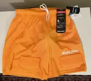 Bauer Men’s Core Mesh Jock Shorts Small - Includes Cup and Tabs for Socks