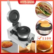 Electric Nonstick UFO Burger Maker Ice Cream Waffle Machine Panini Press Maker~