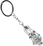 [LIFKOME] Creative Keychain Incense Burner Pendant Unique Design Bag Accessory Delicate Key Chain for Backpack Durable Keyring present for Men Women