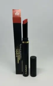 MAC Powder Kiss Velvet Blur Slim Stick Lipstick - 877 Devoted To Chili