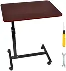 Portable Mobile Height Adjustable Overbed Bedside Table Over Sofa Bed Side Tabl