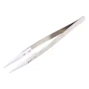 Stainless Steel Ceramic Tweezers Pointed Tip