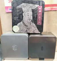 在飛比找露天拍賣優惠-【阿悟的倉庫】現貨~早期奇華月餅鐵盒/奇華蛋捲鐵盒~一次3個