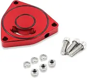 APTPKGDFDK Blow Off Plate Spacer Blow Off Adapter BOV for 2015-2021 1.5T Coupe Billet Engine Durable N84F Exhaust Pipe Gasket(Red)