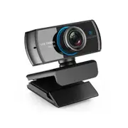 Web Camera 1080P HD Wide-angle Webcam Dual Microphone Cam Video Conference Auto Light Correction H.264 Compression