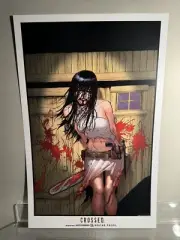 Crossed Jacen Burrows Lithograph Art Print SDCC Exclusive Avatar Press Ennis