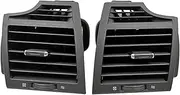 1Set Car Dash Side AC Air Conditioner Vent Outlet Panel Grille Compatible for Toyota Camry Aurion ACV40 GSV40 US Version 2007-2013