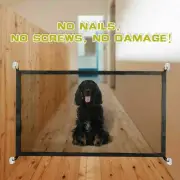 Pet/Baby Safety Gate - Portable Guard - Mesh