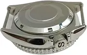 1pcs 42mm NH35 Watch Case Sapphire Crystal Glass Fits NH35 NH36 4R 7S Movement 28.5mm Dial With Bezel Insert Men Watch Repair Parts
