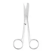 *1-Pack* Medline Centurion Sharp/Blunt Scissors 4.5" Sterile 65940