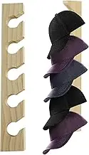 Hat Rack For Wall, Hat Organizer Storage Shelf, Multi-layer Display, Headwear Hooks, Space-Saving Belt Storage For Bedroom Living Room