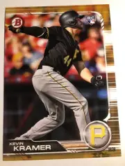2019 Topps Bowman Jumbo 5x7 Kevin Kramer Pirates RC 60 01/10