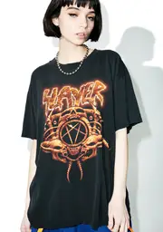 Vintage Slayer '98 Diabolus On Tour Tee