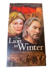 The Lion In Winter VHS 2004 Glenn Close Patrick Stewart