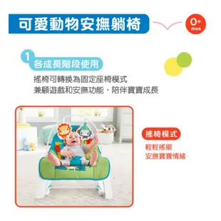 【馨BABY】奇哥 Fisher-Price 費雪 可愛動物震動安撫躺椅 費雪搖椅 費雪躺椅 搖椅 躺椅