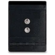 Drop Slot Under Counter Drop Box (MUC2K), Safe Deposit Lock, 1 Guard Key, 2 User