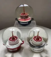 Le Creuset Snow Globe 2019 Holiday Limited Eiffel Tower- Select three colors-NEW