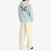 Drôle de Monsieur Classic Not From Paris Madame Slogan Hoodie