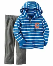 Carter's Baby Boys' 2 Piece Plaid Woven Top and Pants Set