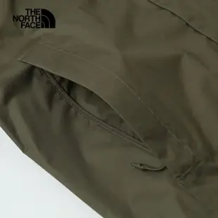 【The North Face】TNF 防水外套 透氣連帽 M MFO DV JACKET - AP 男 綠黑(NF0A8AUNBQW)