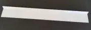 24" Translucent White Florescent Light Replacement Lens, Plastic.