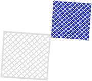 IWOWHERO 20Pcs DIY Drawing Stencils Various Hollow Patterns for Painting and Scrapbooking Projects for School Use Random Styles