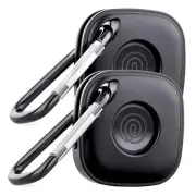 for Tile Life360 Mate (2024) Bluetooth Tracker Case Keychain 2-Pack, Soft