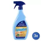 3x Felce Azzurra Degreaser Trigger 750 ML